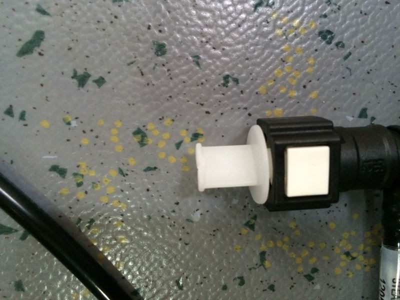 Urea jet tube (L=1600, 1/4in, right angle head + straight head)-1