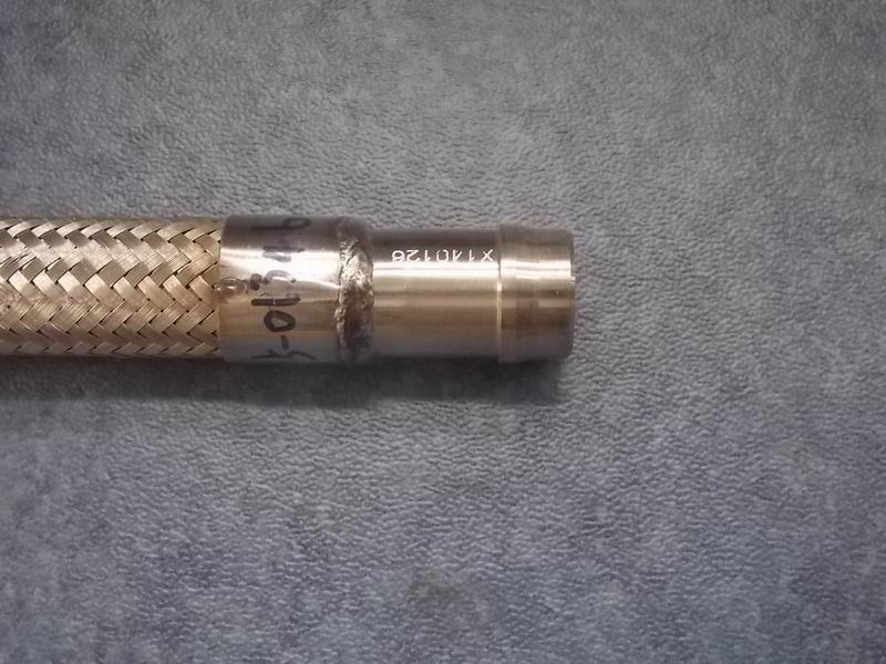 Metal hose assembly (with air vent valve)-1