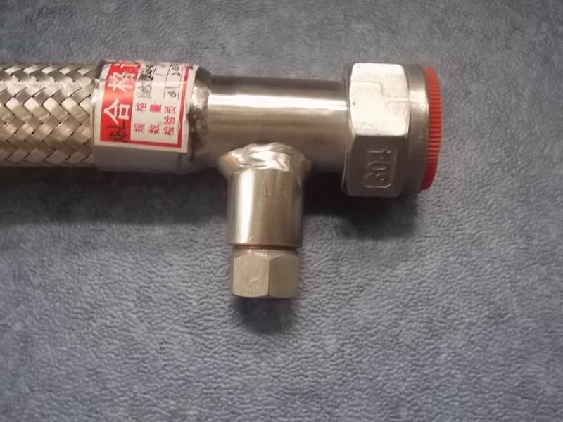 Metal hose assembly (with air vent valve)-2