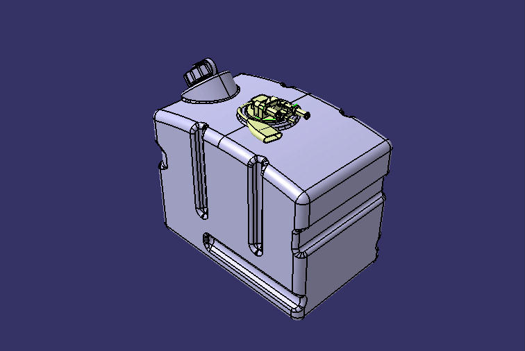 Urea tank assembly (39L/Weichai)