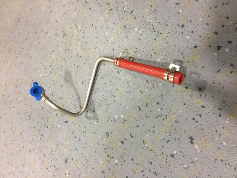 Differential pressure sensor air pipe (short)