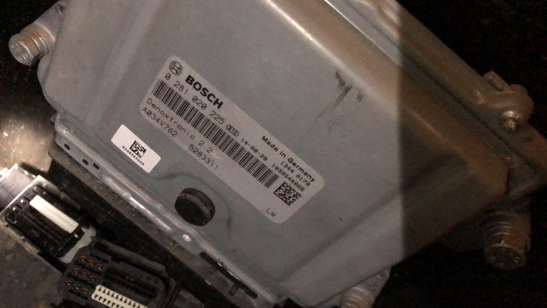 Post-processing electronic control unit;