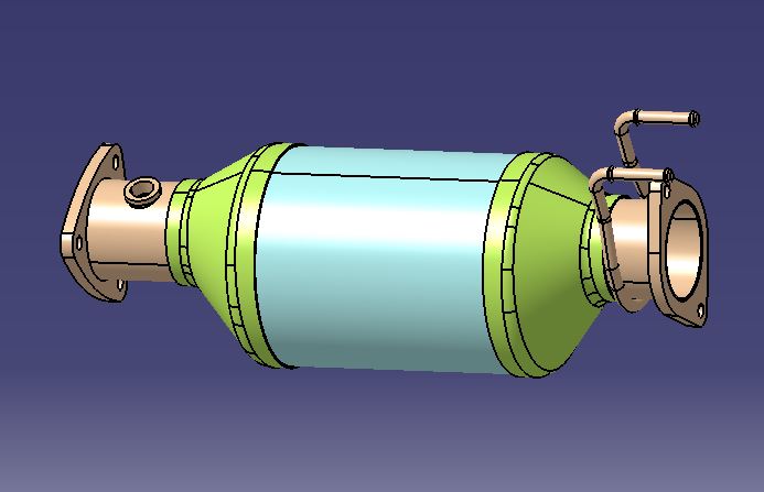 Трехходовой катализатор, л 96 V8, Национальный IV-1