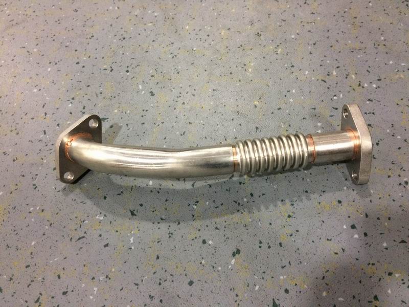 EGR cooler air outlet pipe-2