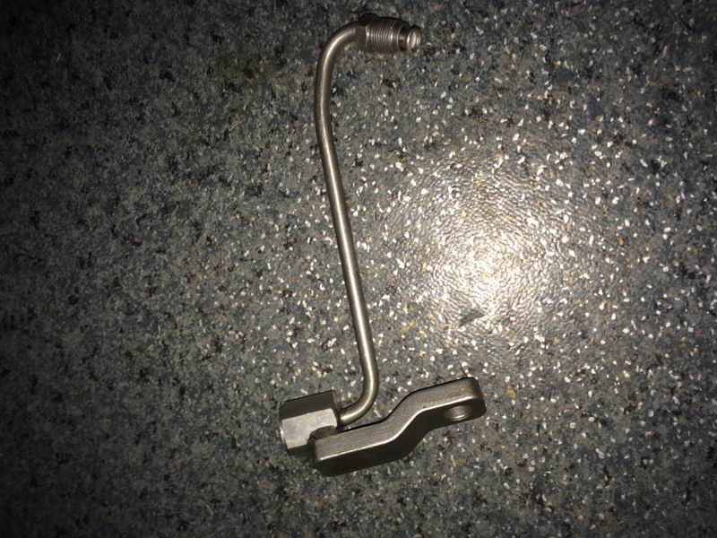 Exhaust gas pressure sensor connection