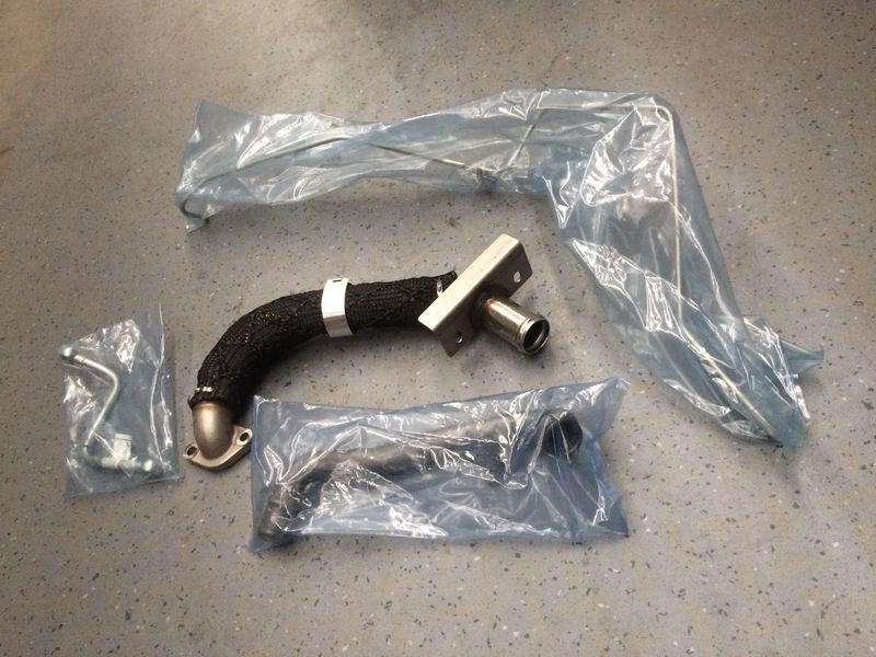 New EGR cooler installation accessories package
