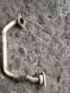 EGR cooler outlet pipe