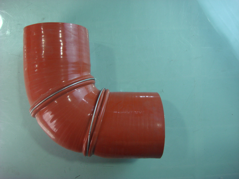 Special-shaped hose, Φ89, silicone rubber-1
