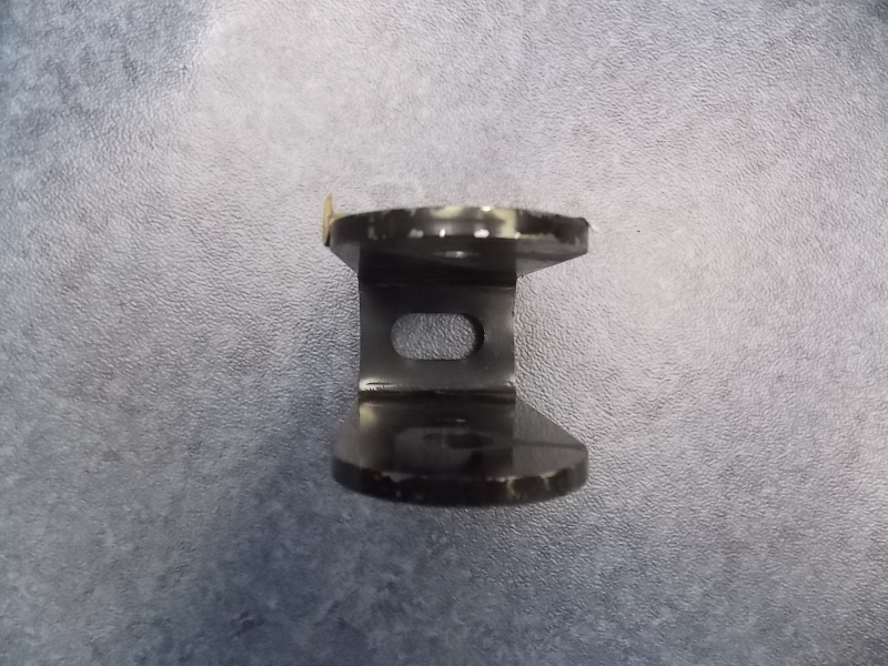 Radiator support rod support