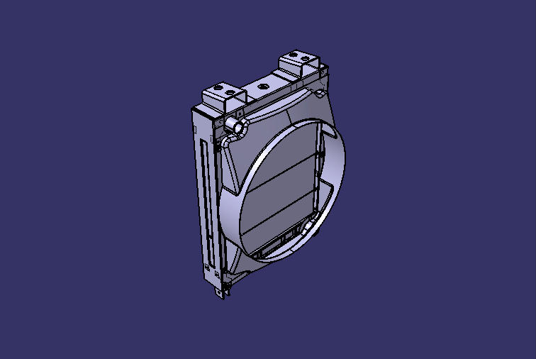 Radiator assembly (including air guard ring)