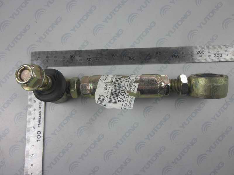 Adjusting rod assembly, L=156-200, ball head thread M12