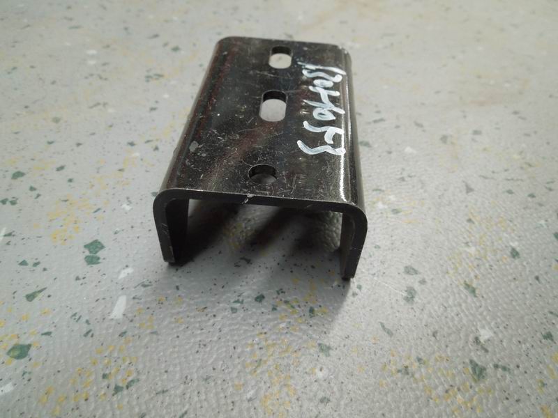 Cooling fixing pipe clamp, semicircular, Φ50, without padding