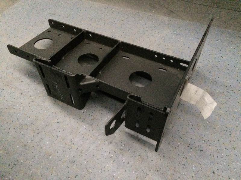 Fan fixing bracket, left horizontal