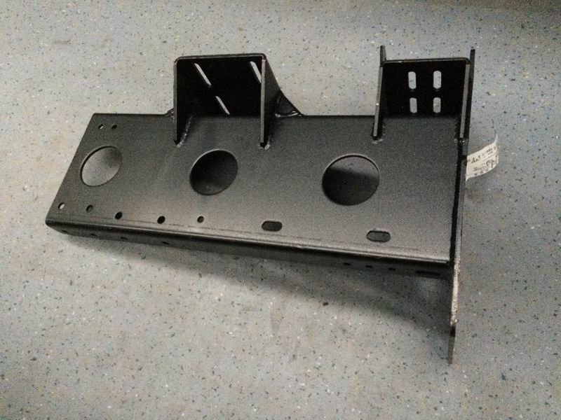 Fan fixing bracket, left horizontal-2