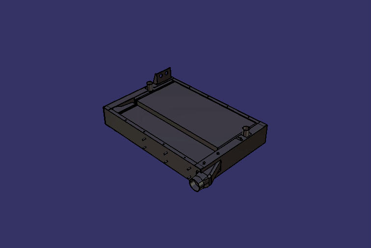 Combined cooling module, copper pipe belt, ZLQ1, left side