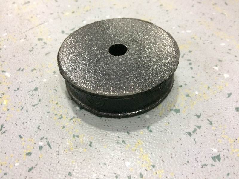 Rubber vibration damping pad, 23, Φ12.5, A50-1