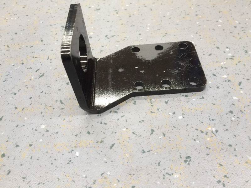 Radiator side bracket, L-shaped, ZK6125