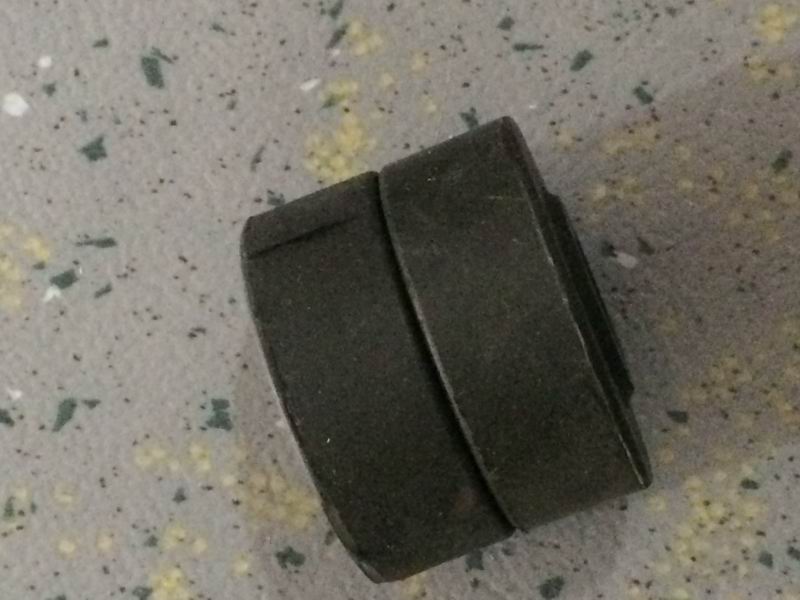 Rubber vibration damping pad, 16.5, φ12.5, A65-1