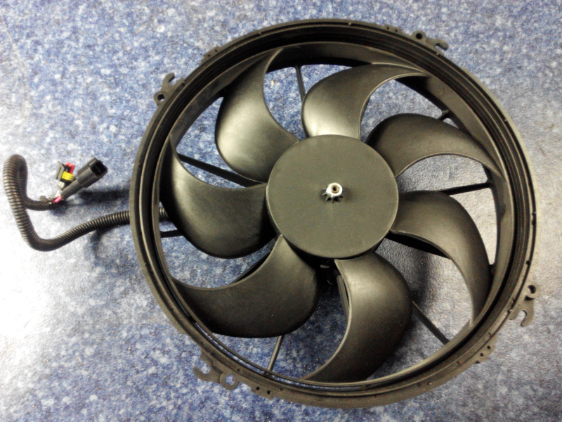 Electronic fan; secondary control