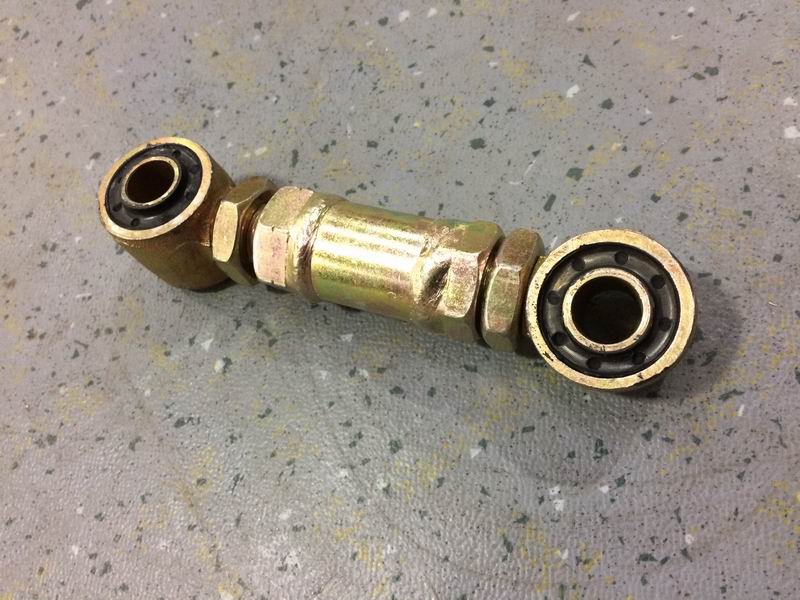 Adjustment rod assembly, L=136-174, thread specification M20*1.5