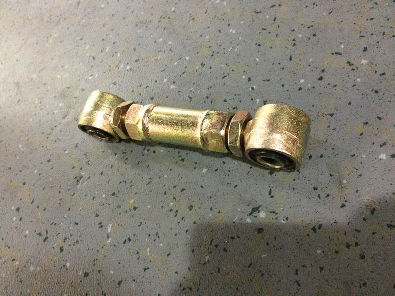 Adjustment rod assembly, L=156-214, thread specification M20*1.5-1