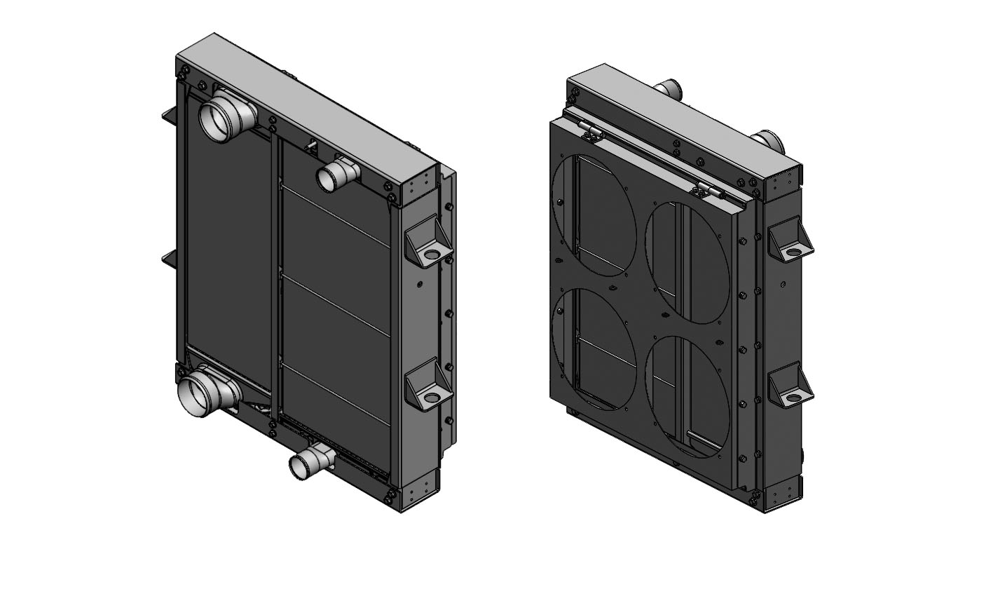 Combined cooling module, copper pipe belt, ZLQ1