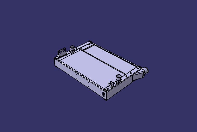 Combined cooling module, aluminum plate fin, ZLQ1