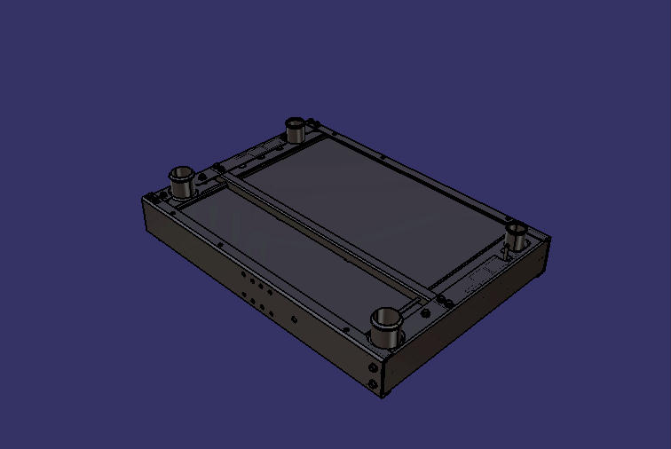 Combined cooling module, aluminum pipe belt, ZLQ1, dual connection