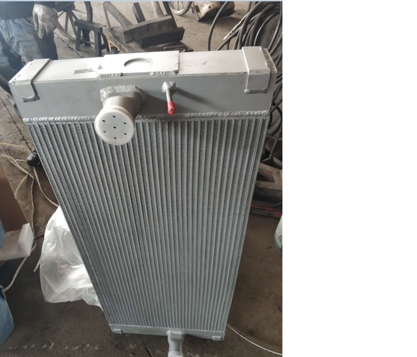 Engine radiator; aluminum