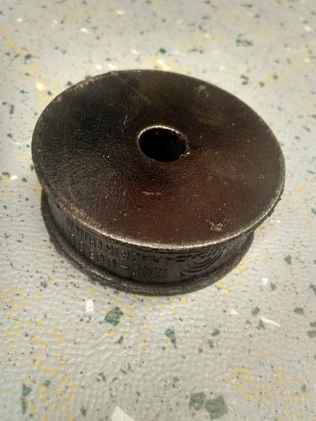 Резиновая виброгасящая накладка, 23 , Ф 12 .5, А 60-2