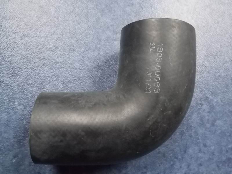 Right angle hose, Φ50-Φ58, 95/80, EPDM rubber