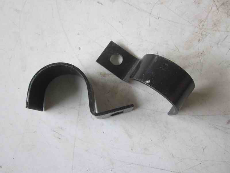 Intake and exhaust fixed pipe clamp (semicircular, Φ50)
