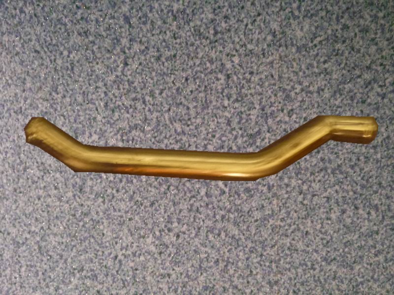 D Water tank water inlet pipe