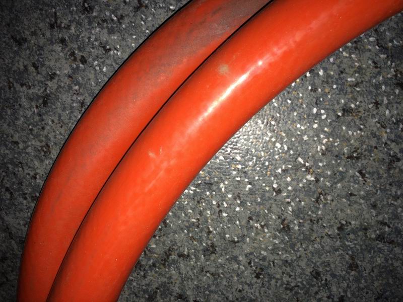 Molded straight hose, Φ18, L=3000, silicone rubber-1