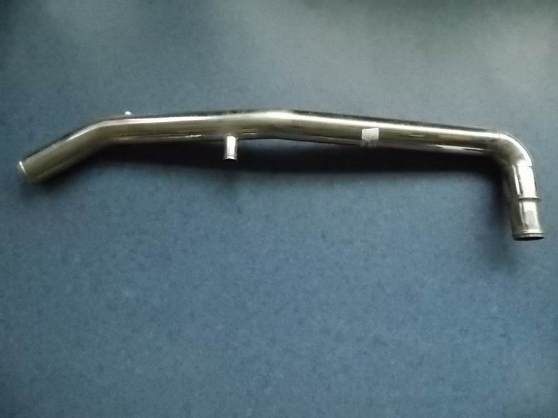 Engine water inlet steel pipe