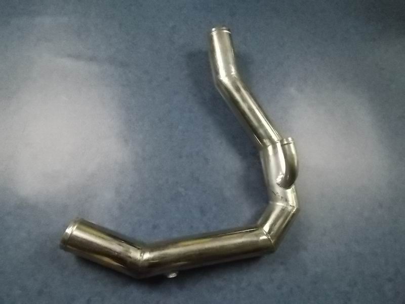 Special-shaped steel pipe (150°, Φ60, 140/294.5) with joints