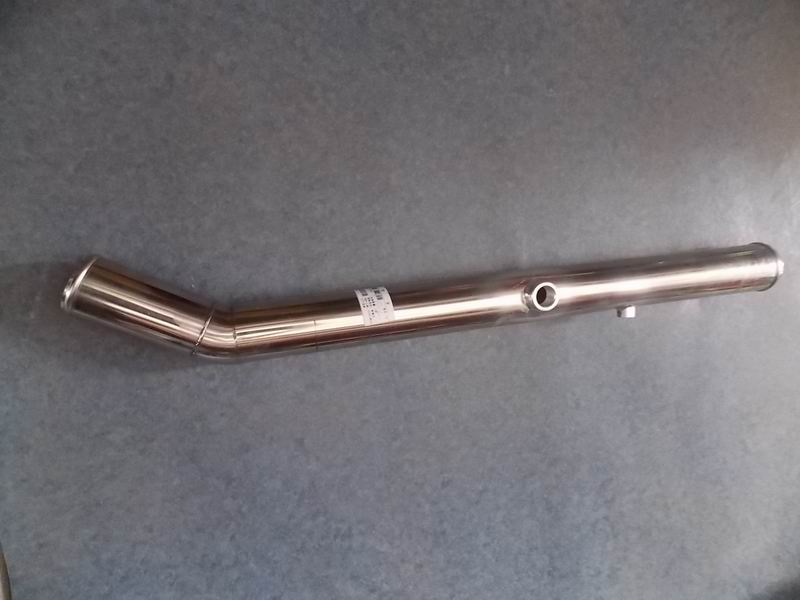 Special-shaped steel pipe, 150°, Φ60, 139/665, connector_Φ22