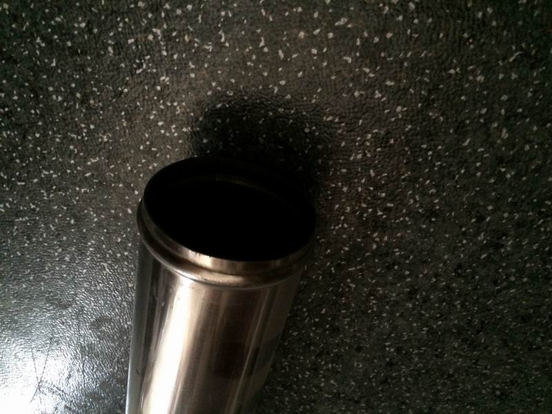 Straight steel pipe, Φ60, L=816 with joints