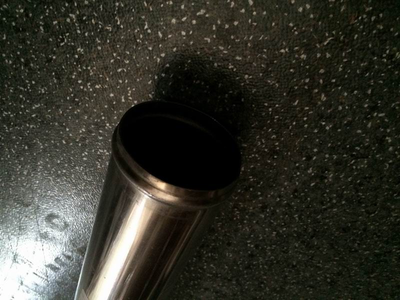 Straight steel pipe, Φ60, L=816 with joints-1