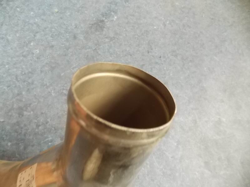 D Engine water inlet transition steel pipe-1