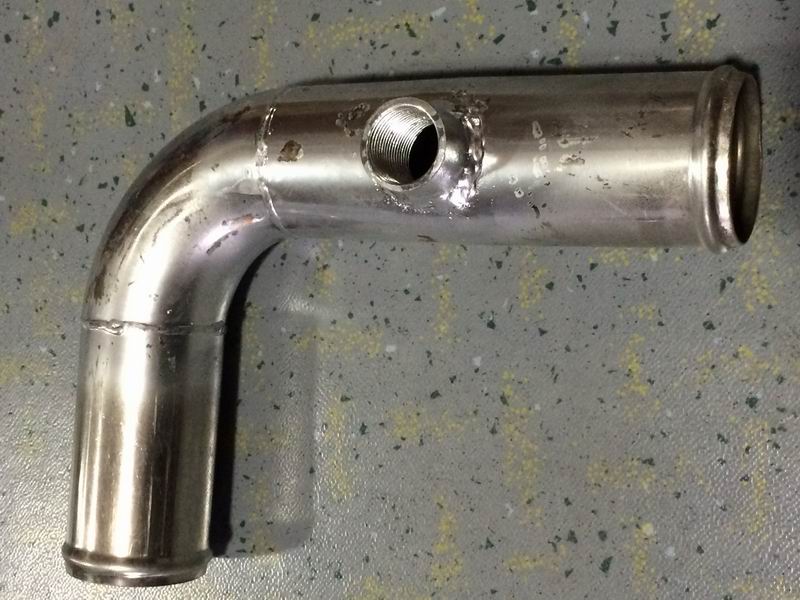 D Water pipe (seamless steel pipe Φ57*2.0)