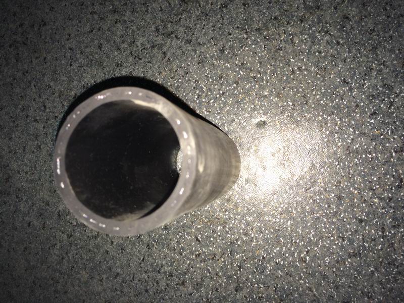 Molded straight hose, Φ60-Φ63, L=200, black rubber-1