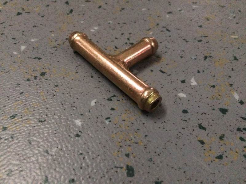 Tee connector (Φ10-Φ10-Φ10)-2