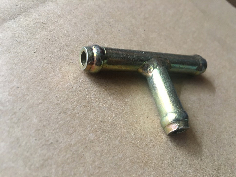 Tee connector (Φ10-Φ10-Φ10)-3