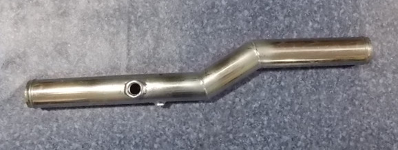 Z-shaped steel pipe (Φ55, L=640, H=58) with joints