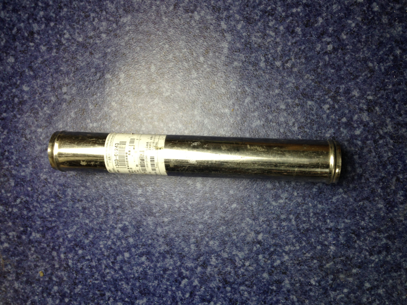 Straight steel pipe, Φ55, L=370 with joints-2