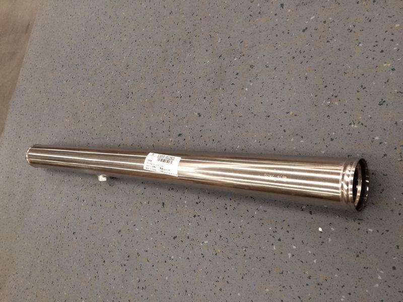 Прямая стальная труба, Φ 60 , Л= 800 с суставами