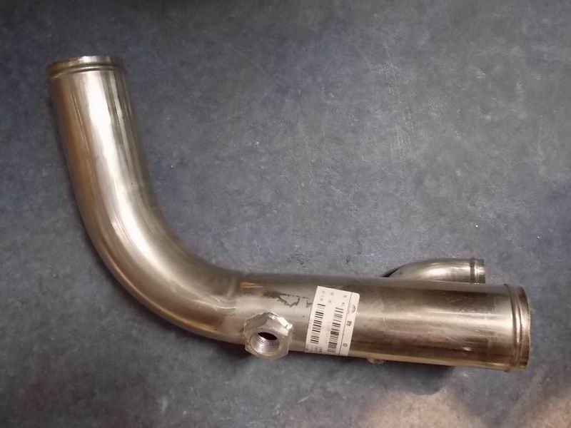 Special-shaped steel pipe (104°, Φ60, 180/275) with joints