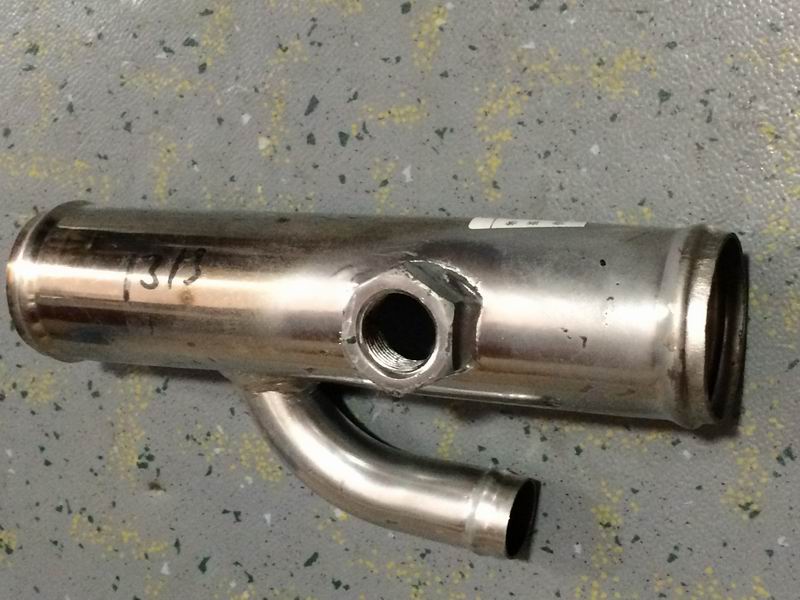 Straight steel pipe, Φ50, L=220 with joints-1