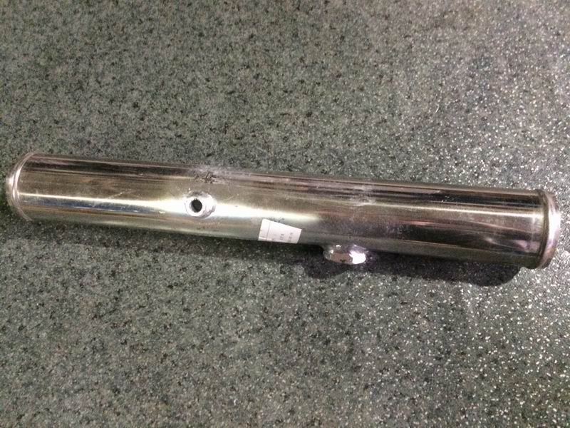 Straight steel pipe, Φ60, L=440 with joints